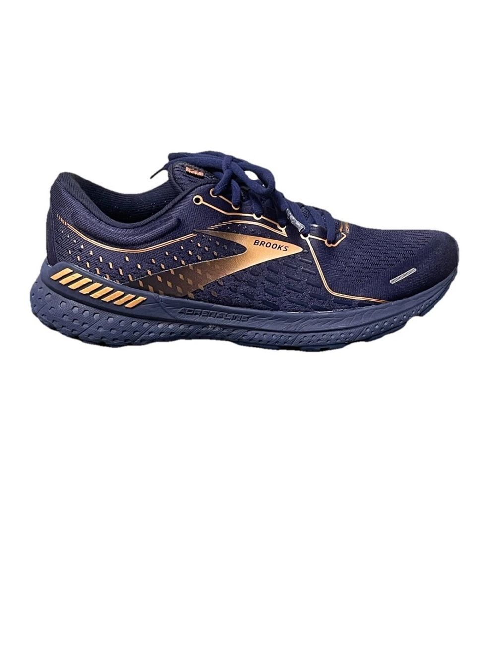 Brooks Adrenaline GTS 21 Women's Blue/Gold Running Shoes Size 11B